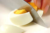 アスパラとゆで卵のマヨ和えの作り方1