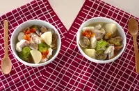 魚介のサフランスープ