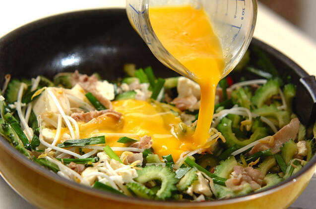 ゴーヤの炒め物の作り方の手順10