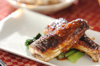 梅風味焼きサンマ