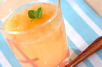グレープフルーツのトロトロゼリー