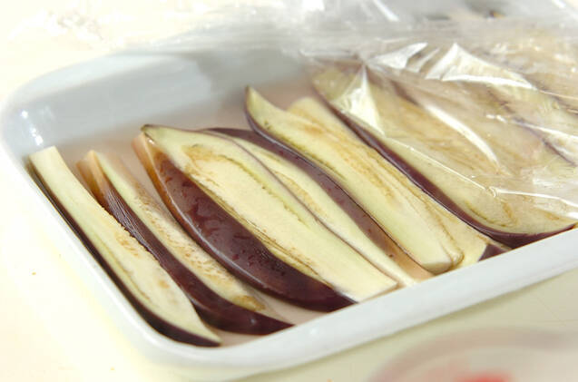 ナスとトマトのレモンダレがけの作り方の手順3