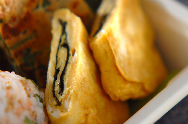 焼きのりの卵焼き