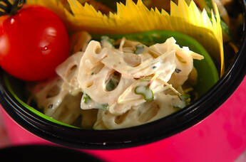 からしレンコンサラダ