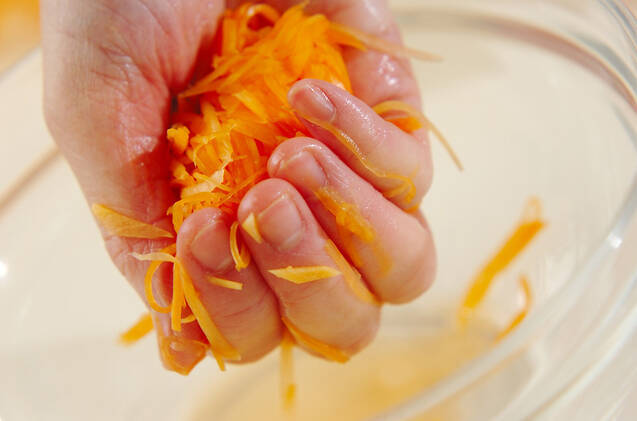 ニンジンのシンプルサラダの作り方の手順5