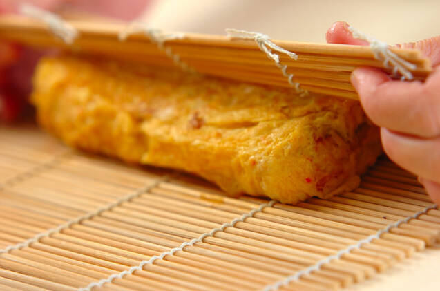 カニ入り卵焼きの作り方の手順6