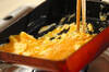 カニ入り卵焼きの作り方の手順4