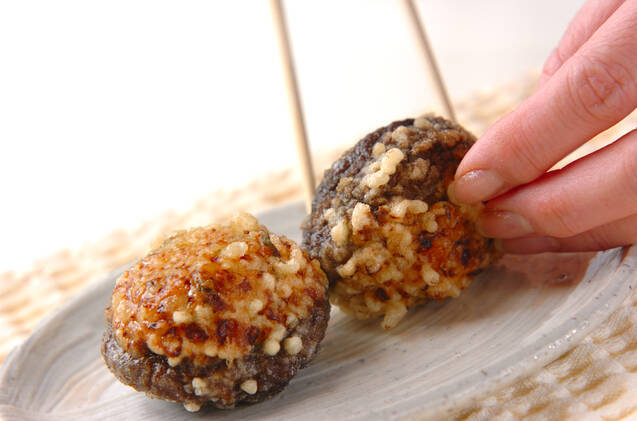 シイタケの陣笠揚げの作り方の手順8