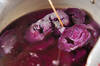 紫イモの汁粉の作り方の手順2
