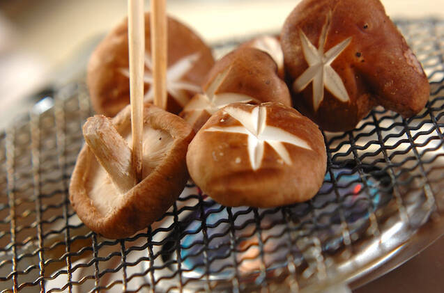 焼きシイタケの作り方の手順3