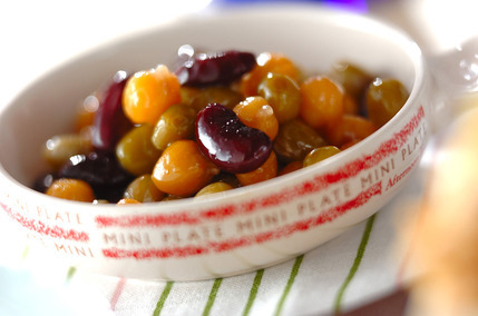 ミックスビーンズの甘煮
