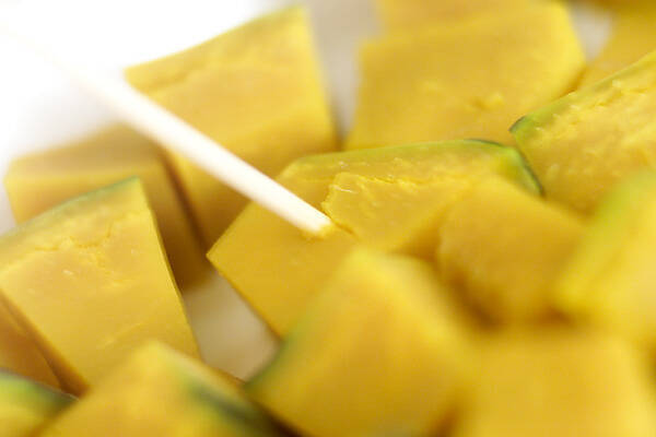 カボチャのヨーグルトサラダの作り方の手順2