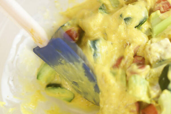 カボチャのヨーグルトサラダの作り方の手順4