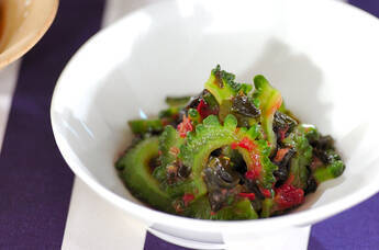 ゴーヤの梅和え