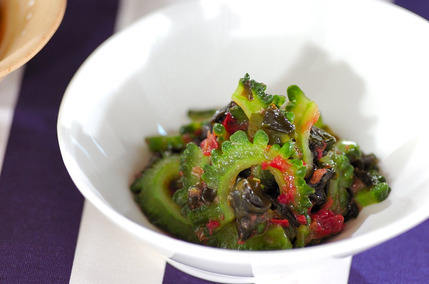 ゴーヤの梅和え