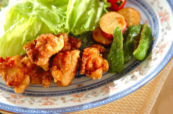 ジューシーな鶏の唐揚げ カリッと揚がって何個でも食べたくなる