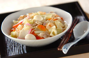 ちゃんポン風あんかけ丼