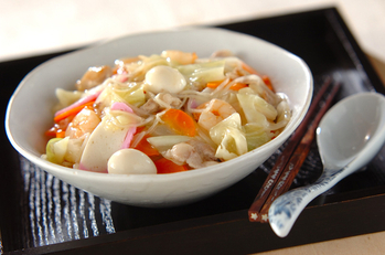 ちゃんポン風あんかけ丼