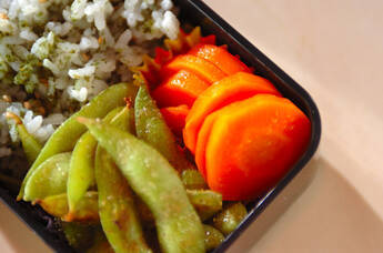 ニンジンのレンジグラッセ