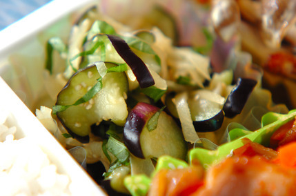 即席ナスの漬け物