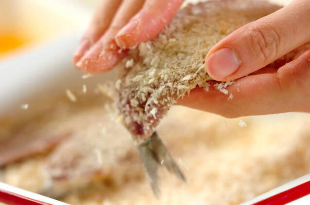 定番！イワシのサクサクフライの作り方の手順4