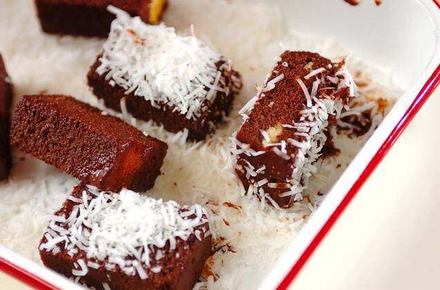 ラミントンの作り方の手順3