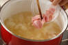 モヤシのみそ汁の作り方の手順4