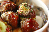 ミートボールのチーズ焼き