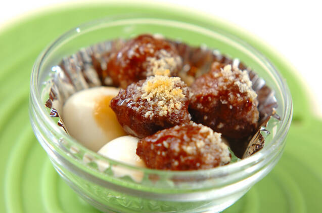 ミートボールのチーズ焼きの作り方の手順1