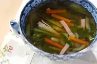 チンゲンサイのスープ