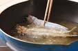 シシャモの揚げ酢漬けの作り方の手順4