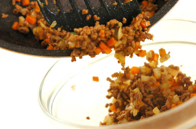 カレーチャーハンの作り方の手順4
