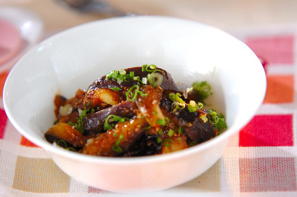 ナスのピリ辛和え