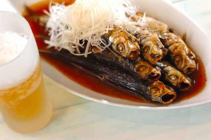 イワシのショウガダレ