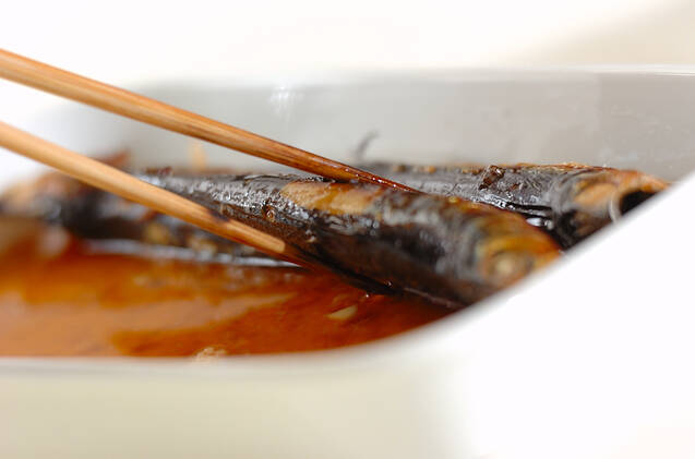 イワシのショウガダレの作り方の手順3