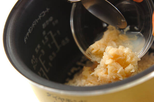 缶詰で簡単！ホタテご飯の作り方の手順2