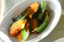 カボチャのバター焼き