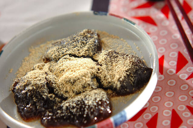 コーヒー味のわらびもち