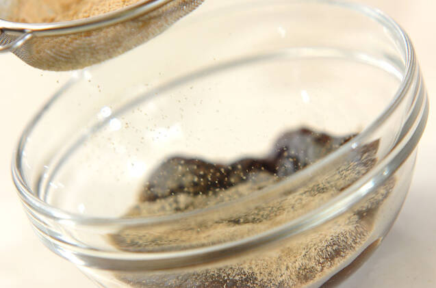 コーヒー味のわらびもちの作り方の手順6