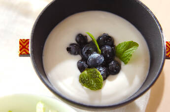 ブルーベリーヨーグルト