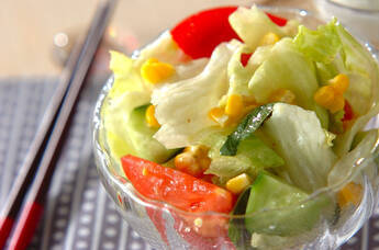 レタスのサラダ