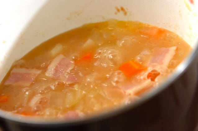 カキのチャウダーの作り方の手順7