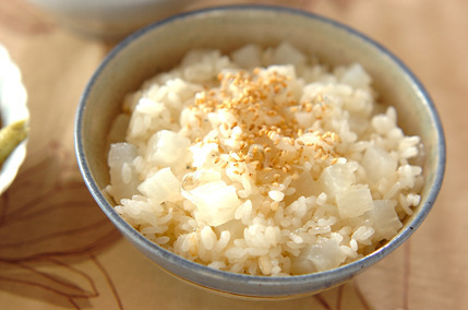 大根のあっさりご飯