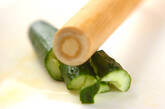 キュウリの梅肉和えの作り方1