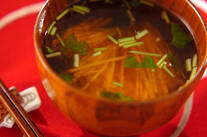 長芋の梅風味汁