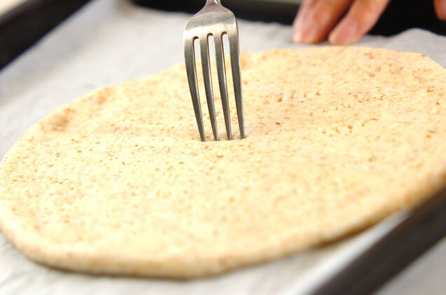 サラダピザの作り方の手順10