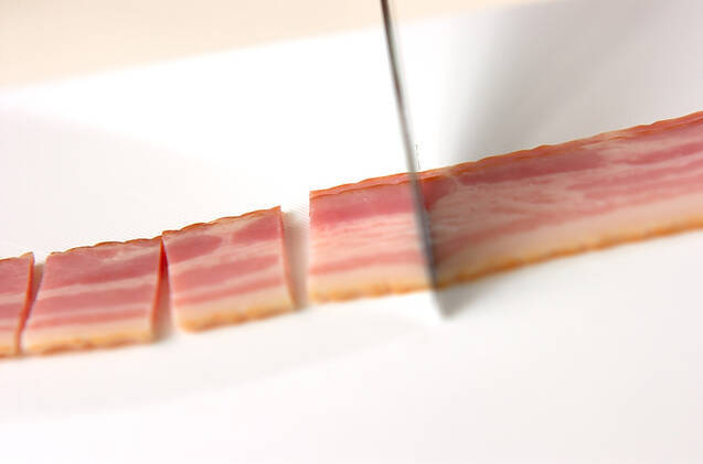 芽キャベツのトマト煮の作り方の手順2