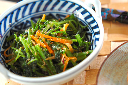 青菜のゴマ和え