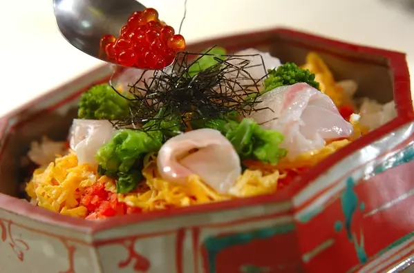 彩りちらし寿司の作り方6