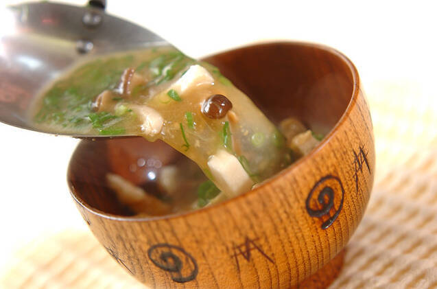 キノコ汁の作り方の手順6